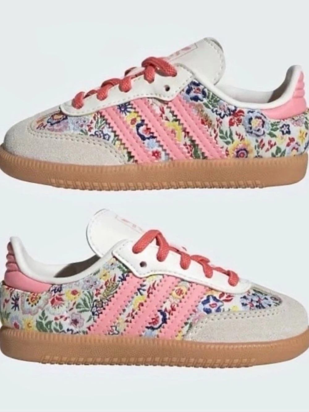 Liberty London x Adidas Samba Toddler Shoes